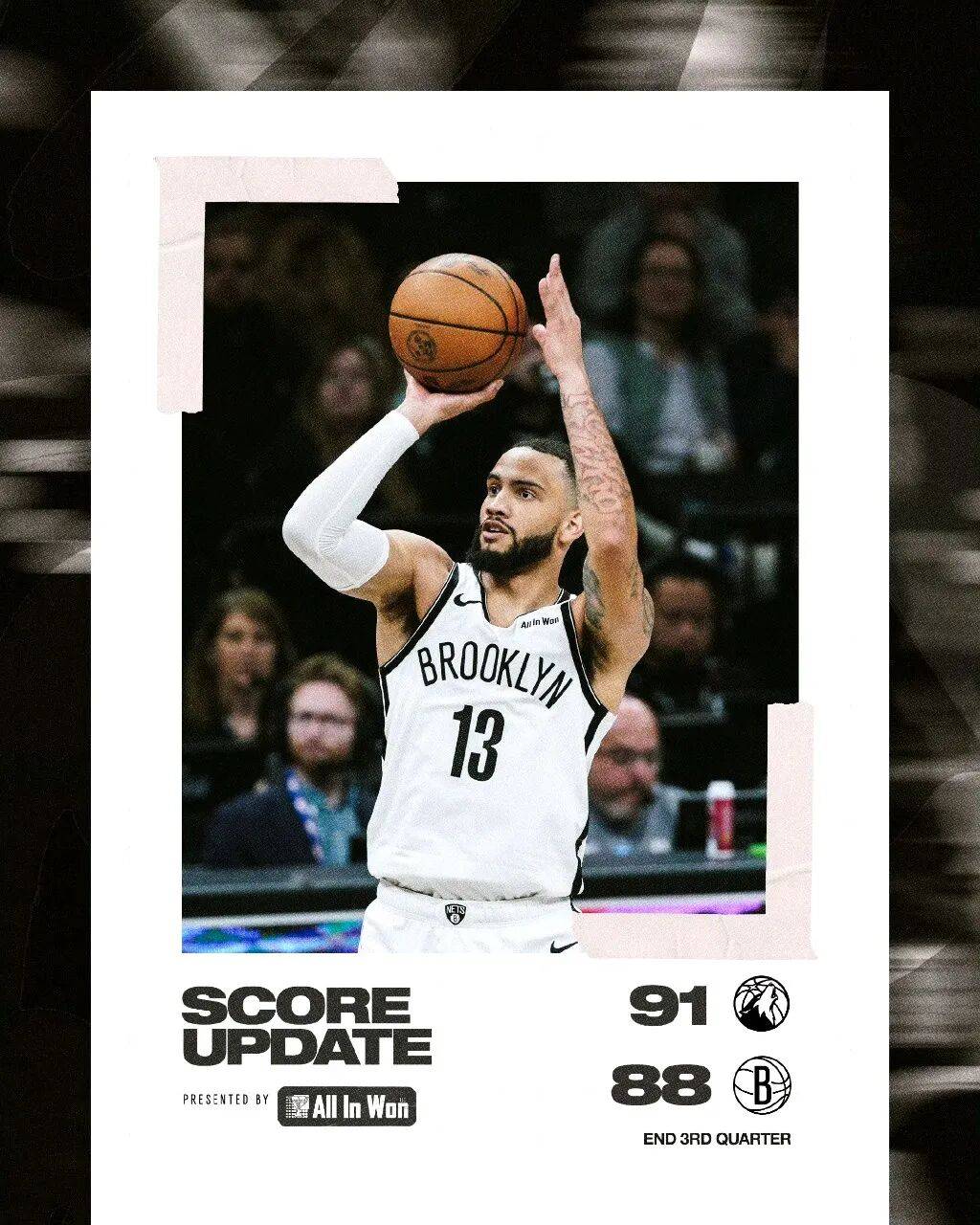 包含篮网新人表现出色，为球队赢得关键胜利的词条